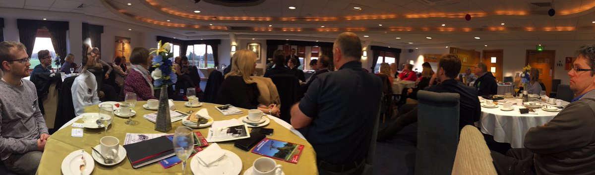 Another busy breakfast with <a href="/THEBB4B/">Keith Bradshaw</a> this morning 50+ attendees 
Great talk Greg @derbyshirebooth