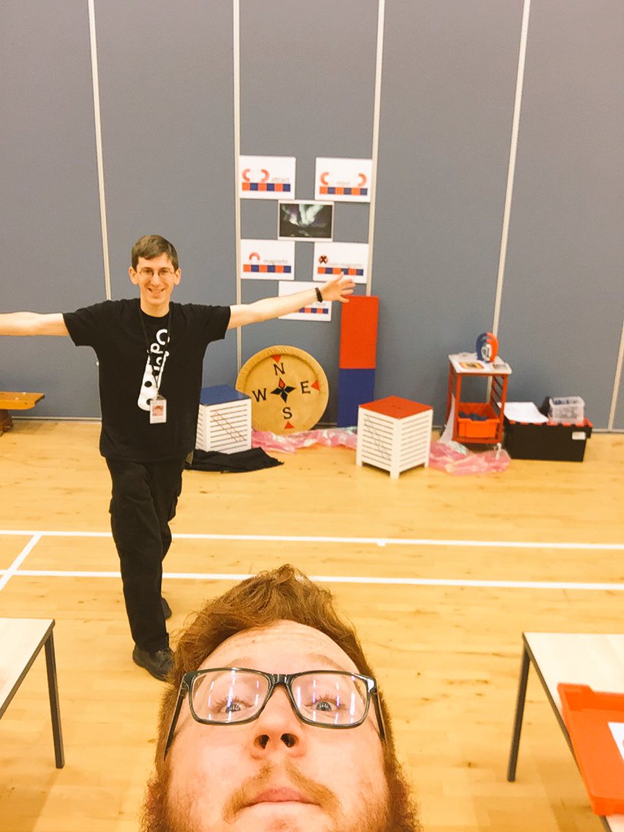 jamesmiller_'s tweet photo. Happy Friday from Armstrong&Miller. Wishing you all a Marvellous Magnetic Weekend! @EdSciFest #GenScience https://t.co/qO9fkhXPsY