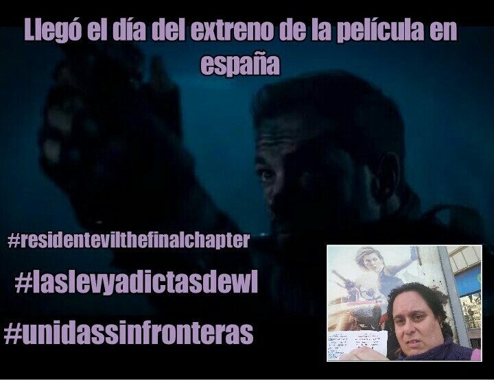 Maria29delmar's tweet photo. POR FIN LLEGร EL DIA DEL ESTRENO
3 DE FEBRERO
@willylevy29
๐๐
#ResidentvilTheFinalChapter
#LasLevyadictasDeWL
#UnidasSinFronteras https://t.co/b1eVjDbN0n