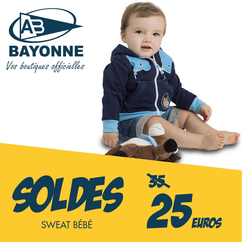 Les soldes ne sont pas finis dans les boutiques AB ! 
Gamme bébé 👶 : boutique.abrugby.fr/enfant/bebe