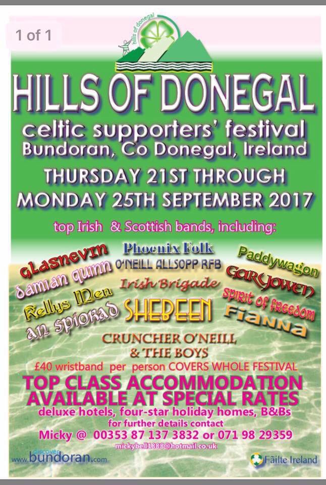 bundoranceltic's tweet photo. Dates an line up for this years festival 🍀🍀 @AnSpiorad @shebeenofficial @Fianna2010 @ConorKelly_92 @dolphinghirl #celtic https://t.co/vARCgeJvGJ