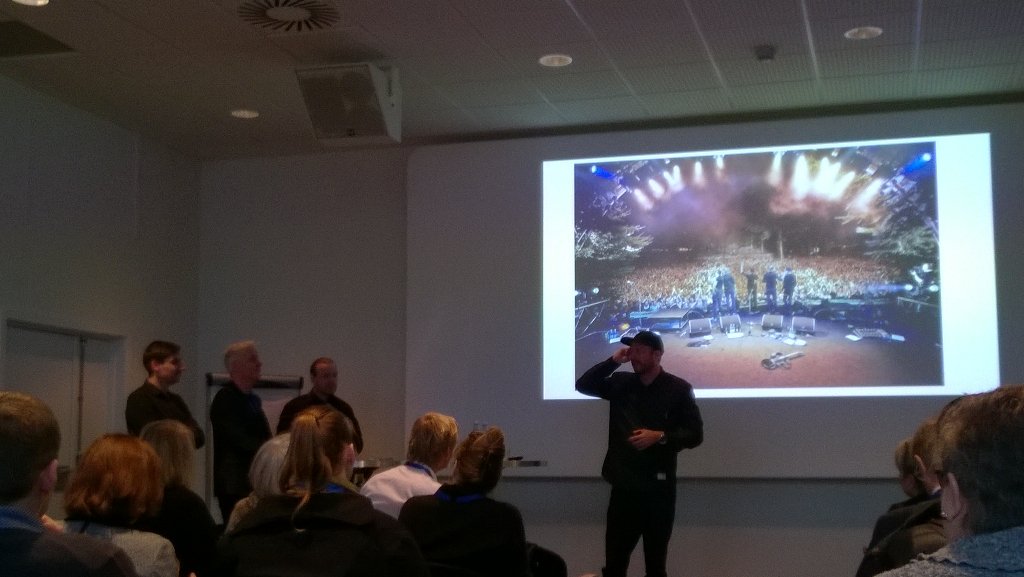 DavidKapok's tweet photo. Fedt så er der musikstarter m @Toft70 #butm17 https://t.co/05XlAcmAng