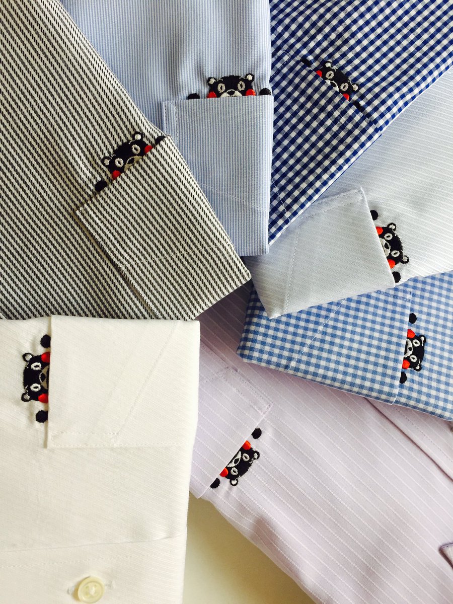 シャリバリメンズ 人吉シャツ販売店 大人気 くまモン人吉シャツ 国産最高品質のシャツメーカー Hitoyoshi とのコラボ商品 ポケットから顔をだすくまモンがキュートです 4 900 税 ご購入は人吉シャツ通販サイトからhttps T Co Klq2xnj3lm