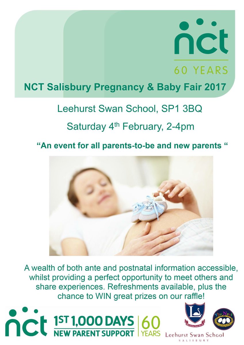 Tomorrow - Don't miss it! <a href="/NCTSalisbury/">NCT Salisbury</a> Pregnancy &amp; Baby Fair 2-4pm <a href="/SalisParenting/">Salisbury Parenting</a> <a href="/event_family/">SalisburyFamilyEvent</a> @FamiliesSWilts @FamiliesNWHants