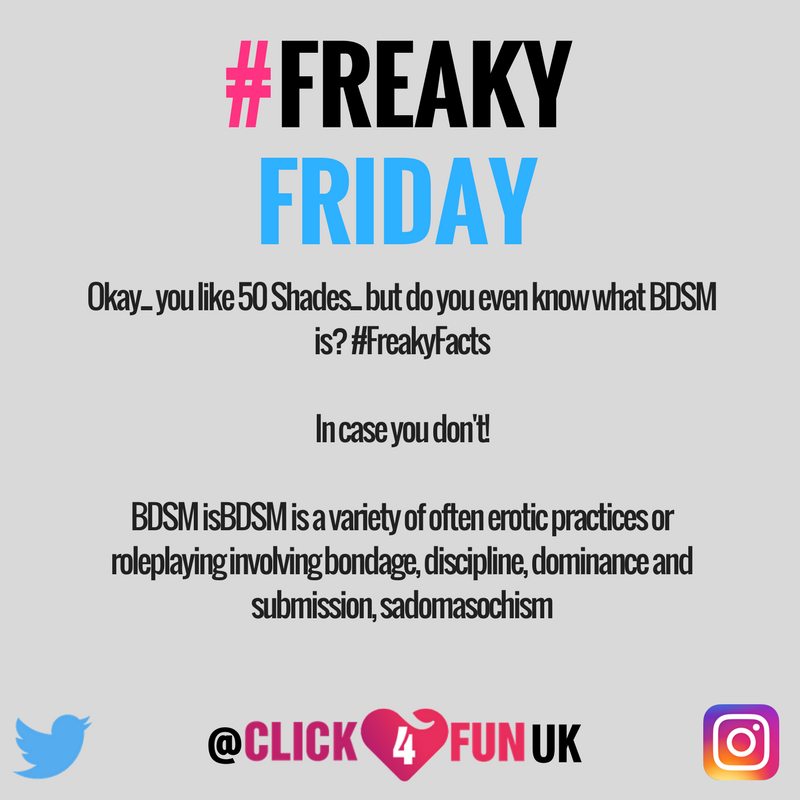 click4funuk's tweet photo. #50Shades is upon us! Get in touch with your kinky side! Go to https://t.co/AFsXVSfh3S today! #SexFacts #Kinky #Sex #Health https://t.co/3aoR0MdGB3