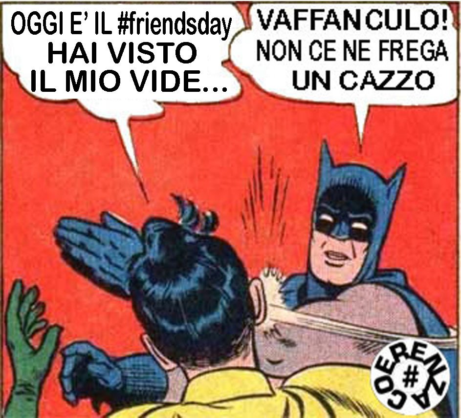 coerenza5's tweet photo. #friendsday #noncenefregauncazzo #amicizia #video #social #facebook https://t.co/mPl80DDhf5