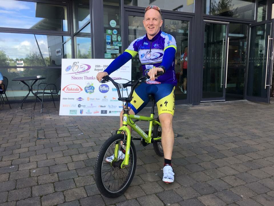 Delighted to announce Gary Leech as President for #TourdeLeinster...we think you're gonna need a bigger bike!!! 😉
#ShareTheJourney