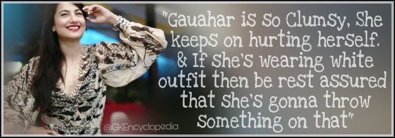 GKEncyclopedia's tweet image. And Here's Some Addition to #GauaharFacts to improve your #GKnowledge 😉❤
@GAUAHAR_KHAN