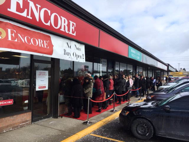 WinmarkResale's tweet photo. Check out the #GrandOpening festivities from the 1st @StyleEncore in #Canada! Blog: https://t.co/WpdbkM3CCz #Guelph #WinmarkFranchises https://t.co/hHul4wrTEk