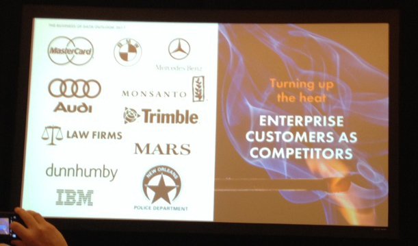 dnavez's tweet image. Enterprises enter the #datamonetization space competing with global or niche data specialists @outsellinc #DataMoney @DawexData