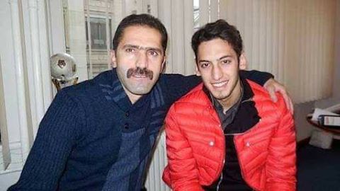 AktuelTS's tweet photo. Hakan Çalhanoğlu ve babası https://t.co/hbXPTDZrks