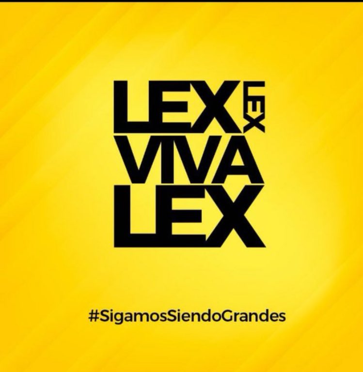 sofivg1609's tweet photo. Hoy la Aso se queda amarilla @Lexistas_81 @alejorodri94 éxitos y bendiciones. #LexLexVivaLex https://t.co/cTCrGuKZKC