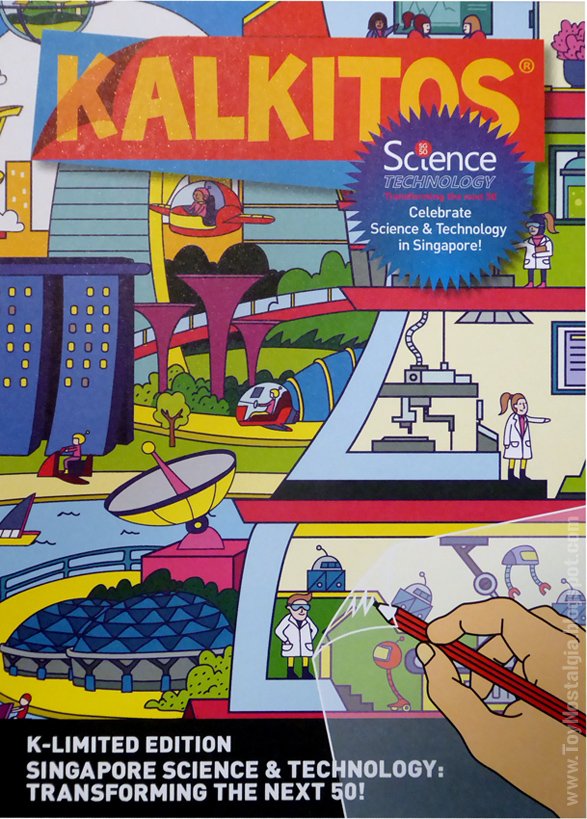 Toynostalgia's tweet image. Having fun with the new #KALKITOS. Singapore Science&amp;amp;Technology Limited Edition #FuntimeTips
