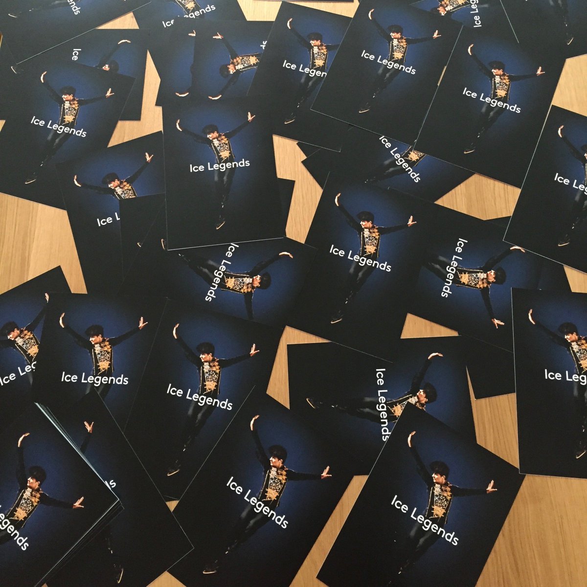 Our flyers have arrived! We look forward to seeing you on April 28th for the third edition of <a href="/StephaneLambiel/">Stéphane Lambiel</a>'s show! #IL17