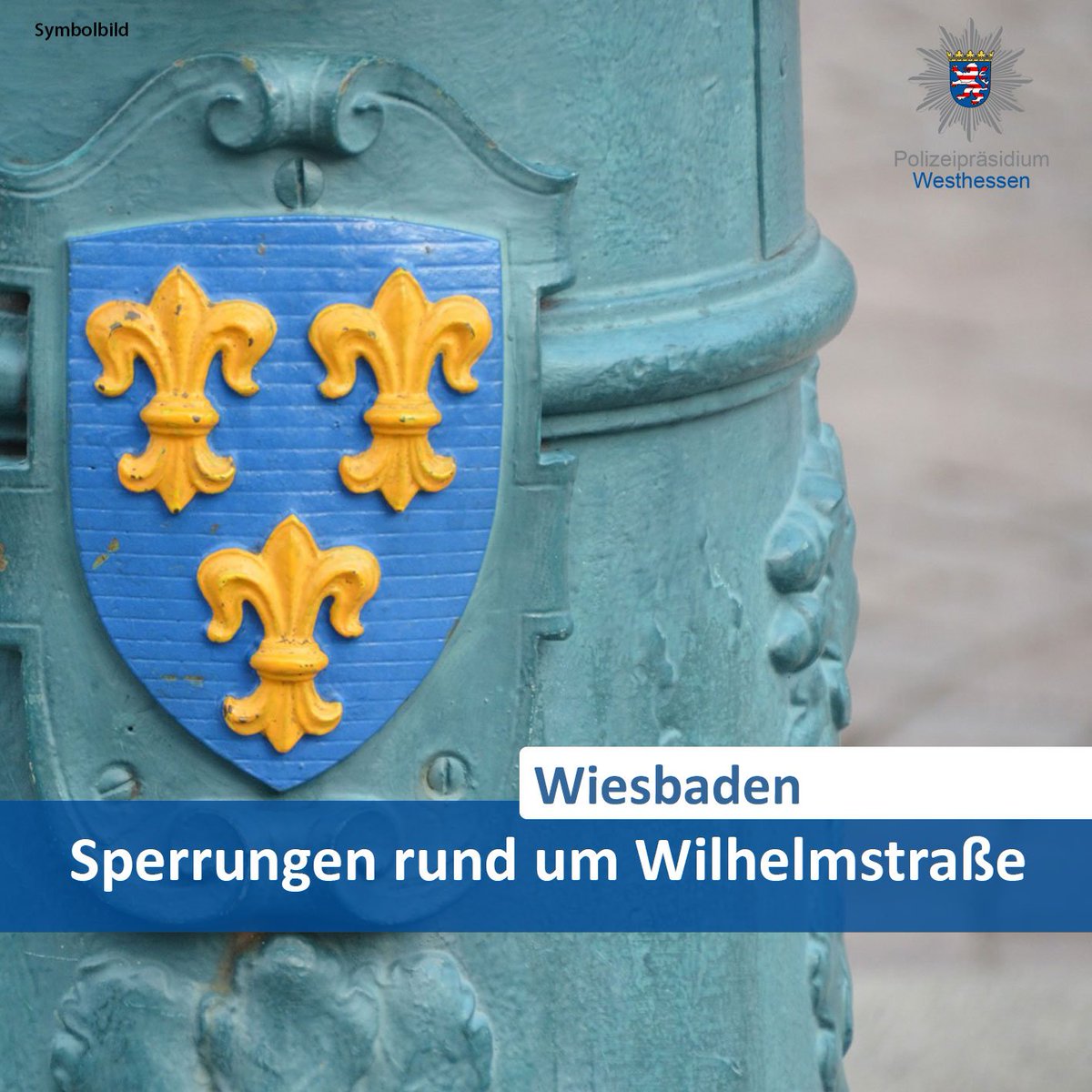 Polizei_WH's tweet photo. Wegen #BallDesSports d. @sporthilfe kommt es ab 16Uhr zu Vollsperrungen d. #Wilhelmstr & Nebenstraßen #Wiesbaden https://t.co/IkEDGGQJ8l *fm https://t.co/PVQ9i04oD2