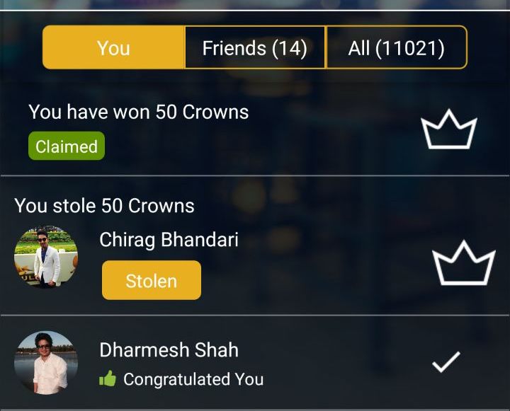 BhandariSahil's tweet photo. @CrownitApp #weeklyrush #stealstories #rushwinner 
Winning + Steal has its own fun and 
that also from real brother double the fun..
haha😂😂😂 https://t.co/pz0iBiZI8H