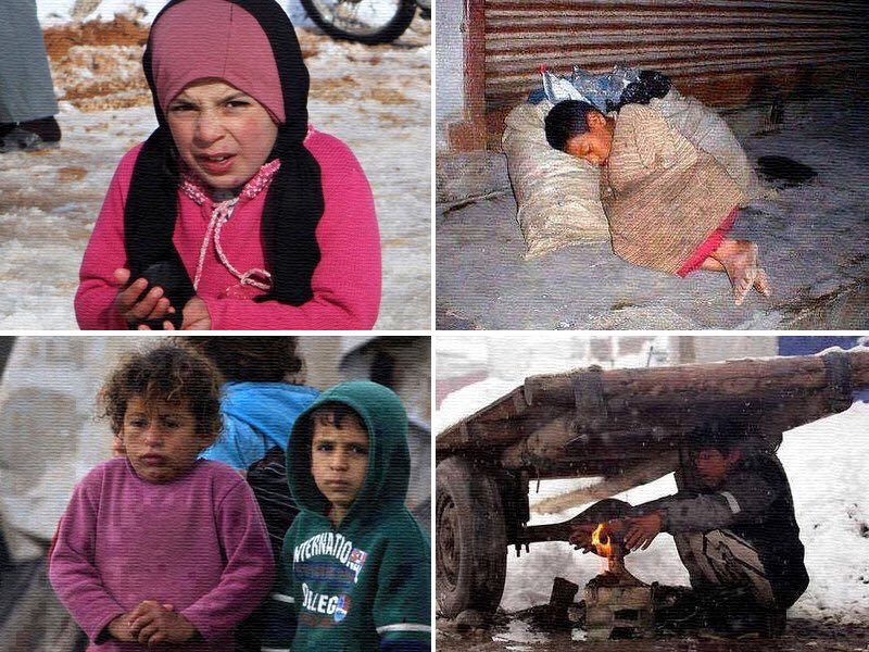 #برد_الرياض اذاشعرتم بالبرد عند المساء تذكرواأطفال سوريا
اللهم ارحم حال من لامأوى لهم في هذاالبرد يارب انزل عليهم دفئ من عندك