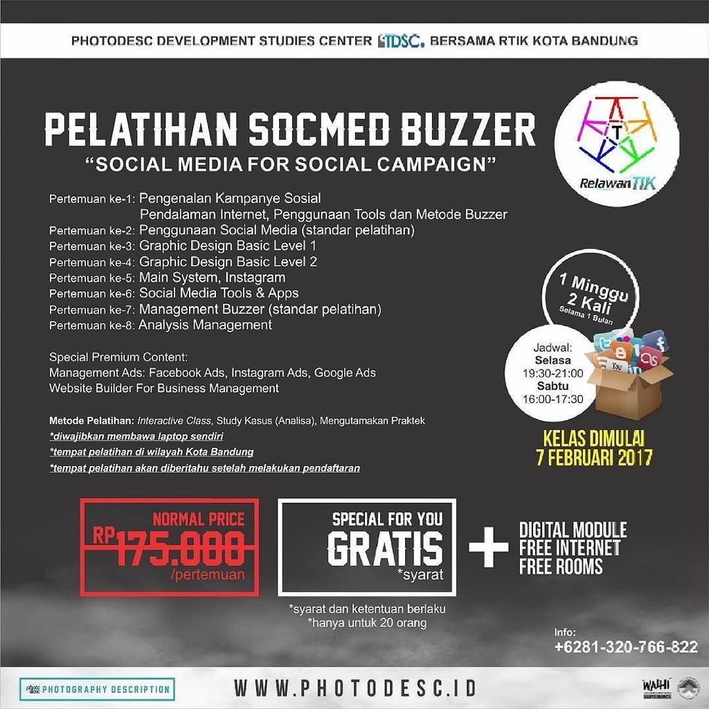 Photodesc Development Studies Center bersama RTIK (Relawan Teknologi Informasi dan Komunik… ift.tt/2k2S7sj