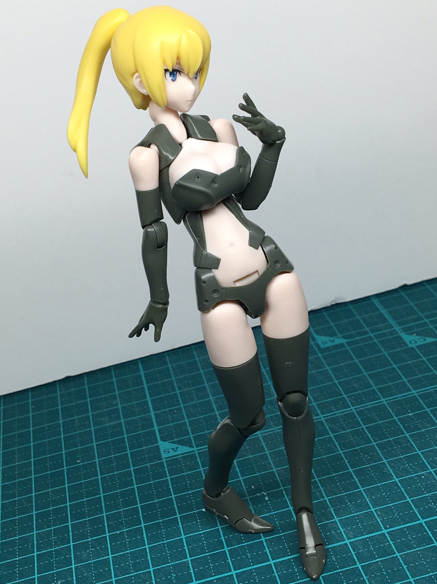 メガミデバイス改造品 製作レビュー】#メガミデバイス 朱羅 忍者 枢 を1/12バイク