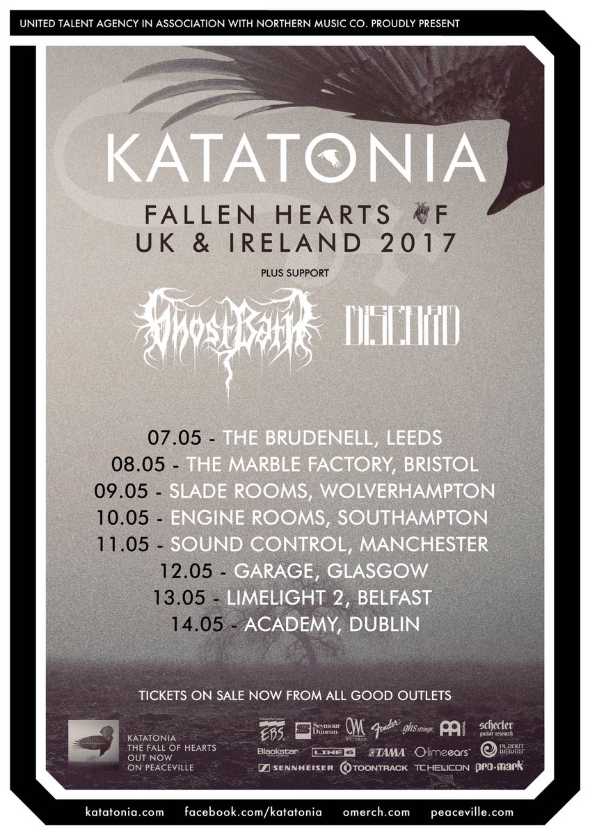 AkselTGD's tweet photo. Good times ahead! @thegreatdiscord @KatatoniaBand @GhostBath https://t.co/GtZlaif2Pa