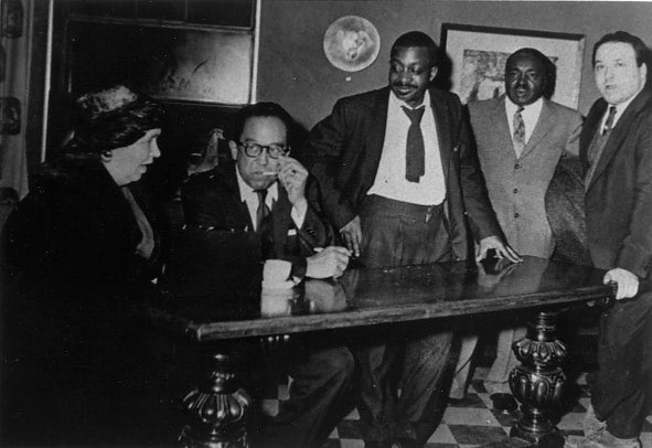 The great Langston Hughes and performers at the Karamu Theater in #Cleveland. #BlackHistoryMonth #thiswascle #thisiscle #cwru #ohio #cle