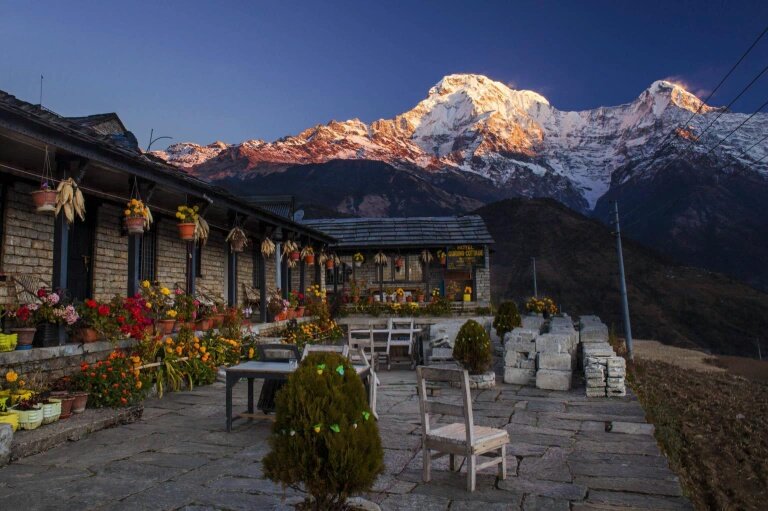 __basu's tweet photo. A beautiful view from Ghandruk https://t.co/pUrDtPKkrb