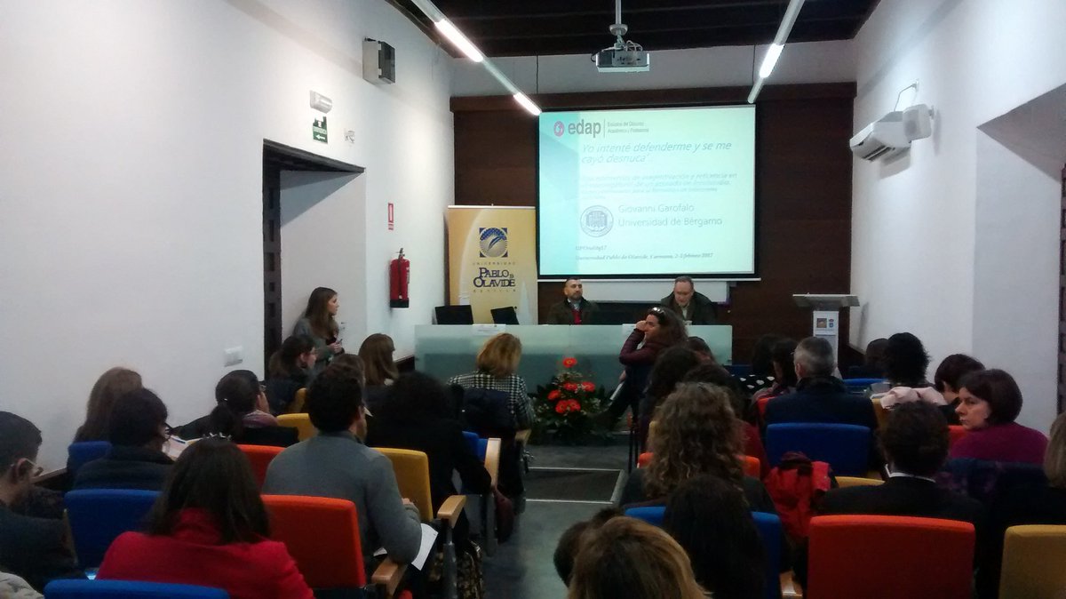 olavidecarmona's tweet photo. Continúa la sesión matinal en el congreso de interpretación UPOrality17 @pablodeolavide @shiftinorality https://t.co/oLldspaDbt