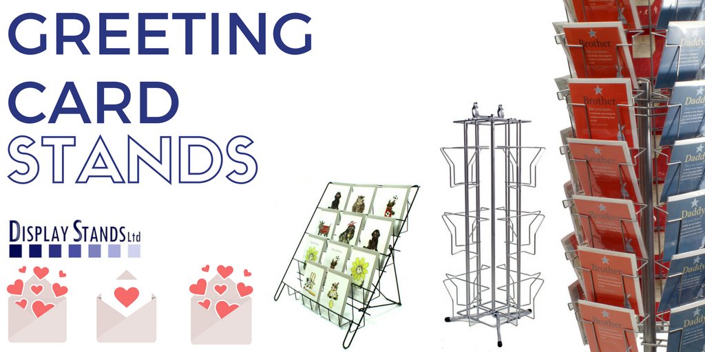 Display Stands Ltd on Twitter "Make & sell GreetingCards? Rotating