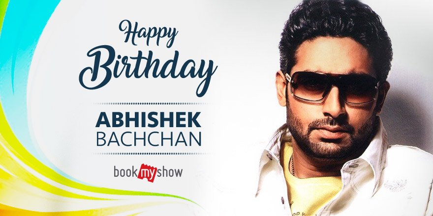 Wishing the very handsome Abhishek Bachchan a very Happy Birthday.  