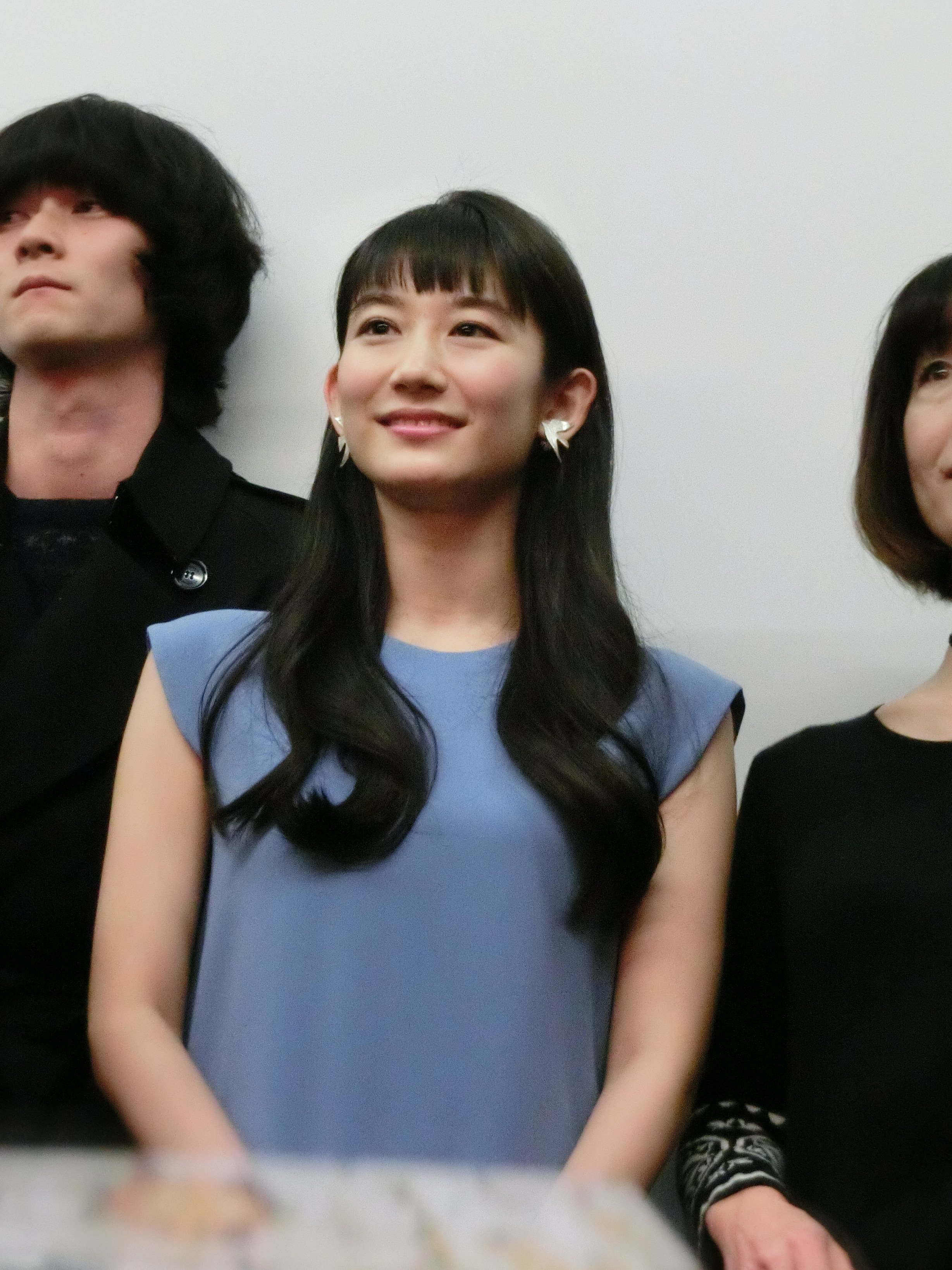 中田絢千ちゃんスクリーンでも舞台挨拶でも目を惹くルックスでした 登場時の清楚感溢れる感じと豹変後の凶悪な感じのどちらも魅力的でした 17年1月28日ユーロスペース なりゆきな魂 舞台挨拶 T Co Fyuoflyfqj Twitter