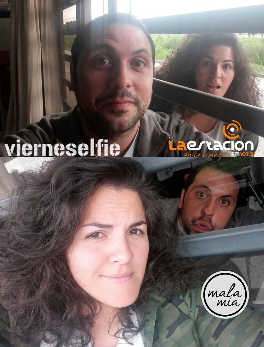 LaEstacionFM's tweet photo. [#vierneSelfie] Última autofoto juntos... por ahora.

Luis se despide hoy de #MalaMía, ¡hasta la próxima!

Y para Uds., ¡buen fin de semana! https://t.co/hxd2z4rwLu