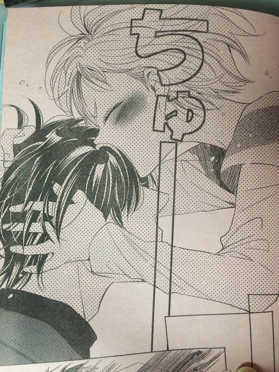 ট ইট র よこ 休眠中 今号の高嶺と花のこのコマ凄いいい 頭にちゅーしてるのもちゅーの文字が大きくて可愛いのもみんな好き