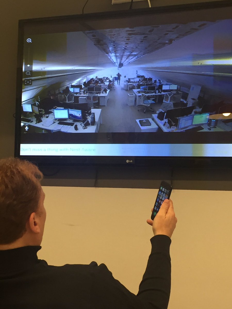 eConsultantMW's tweet photo. @arrowsdigital MD @MikeJones196 watching his London flock from 'above' at our Amsterdam office. #global #collaboration https://t.co/YIFektKXiy