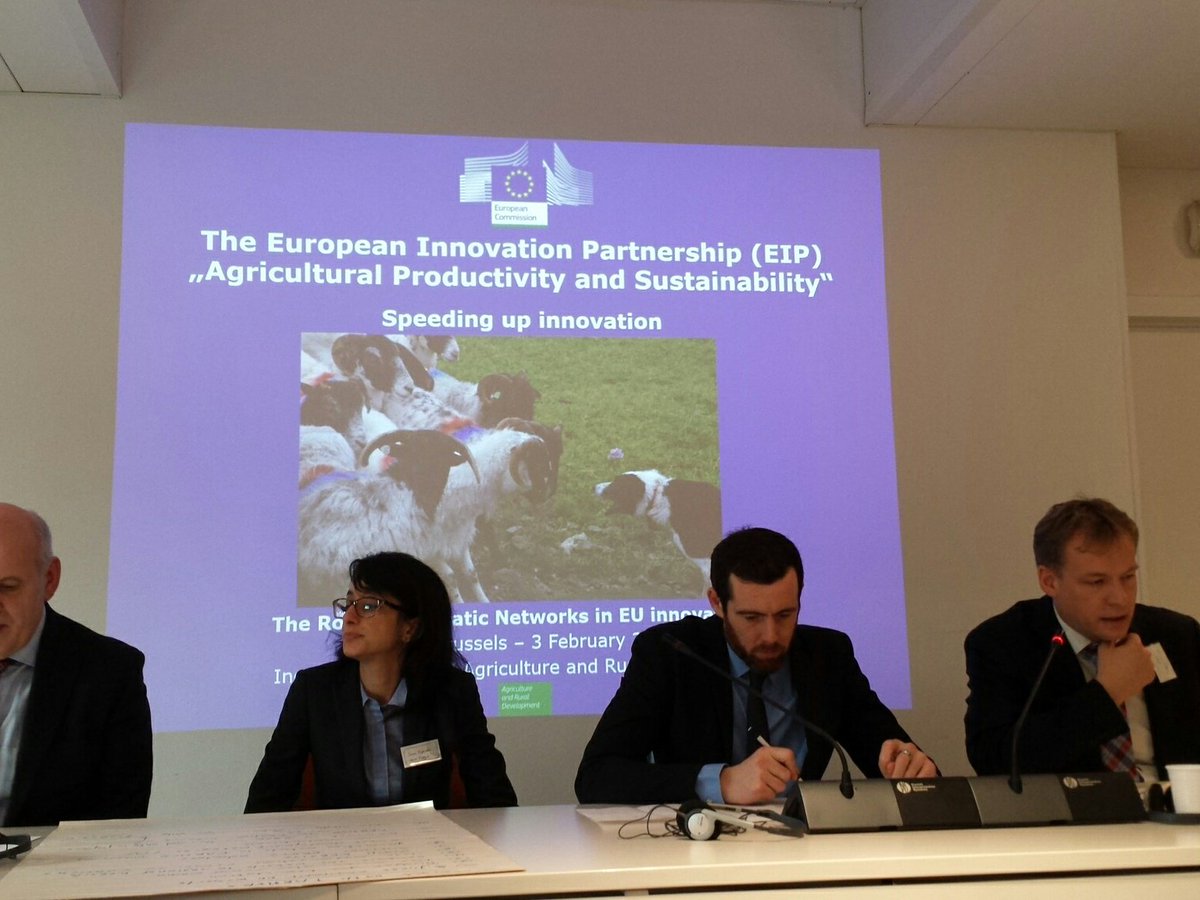 Drukbezochte bijeenkomst EC en Copa Cogeca over EIP en 1e resultaten Thematische en Multi Actor innovatie netwerken Horiizon 2020 #EIP-AGRI