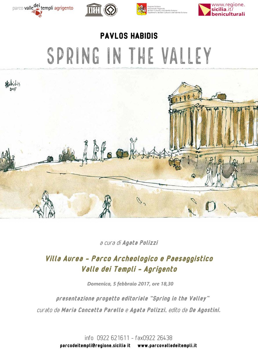 VisitSicilyOP's tweet photo. #Savethedate 5 Feb #Agrigento Valle dei Templi #SpringintheValley #eventisicilia17 #visitisicilyinfo @DistValleTempli https://t.co/9Cp5pZFVWe
