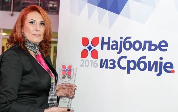 studiomaruska's tweet photo. Nagrada „Najbolje iz Srbije”
Ovu prestižnu nagradu je dobila firma Studio Maruška kao najbolji lokalni brend. https://t.co/Ys2JuoM3QU