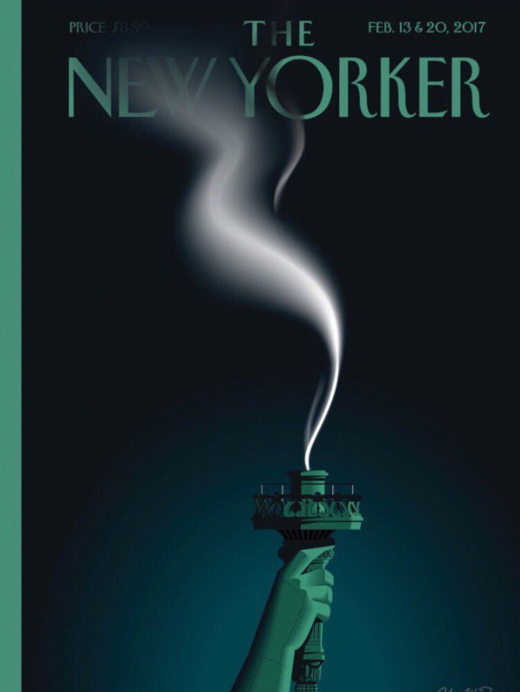kylegriffin1's tweet photo. Cover of next week's @NewYorker https://t.co/ENNIIZW0Y9