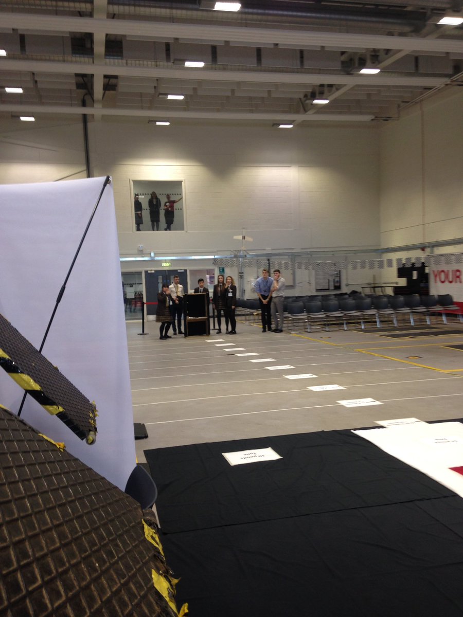 b_and_fc's tweet image. Pupils from @BainesSchool test run their flying machine at B&amp;amp;FC #YE2017 with @CuadrillaUK @centricaplc @The_Gazette