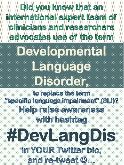 speechwoman's tweet photo. .@TES talks to @deevybee re developmental language disorder: DLD https://t.co/GCu6KDGE6k @RALLIcam @RCSLT @wespeechies #DevLangDis Please RT https://t.co/5l7fLHKZFc