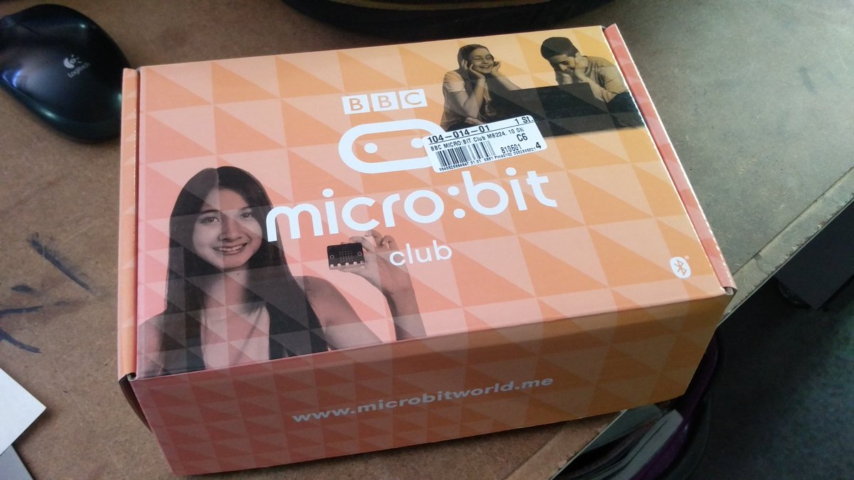 Yes! #microbit in #oldenburg angekommen!