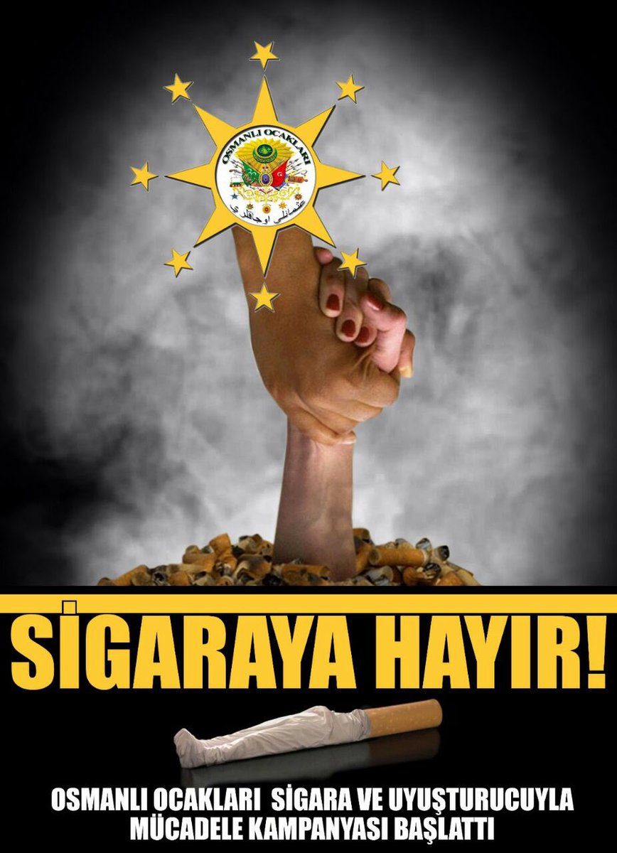 Sigaraya, uyuşturucuya "Hayır" Referanduma "Evet" diyeceğiz.