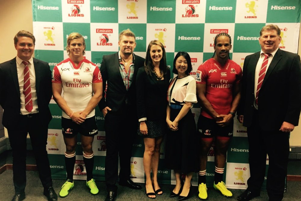 SportIndustrySA's tweet photo. .@HisenseSA has announced that the company is now the official electronics partner of @LionsRugbyUnion https://t.co/ZGUk1TabQD https://t.co/fQbkNdR8hU