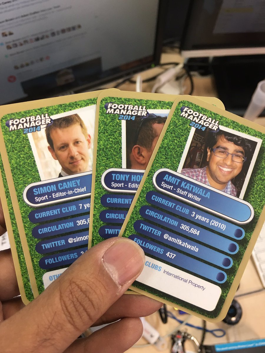 Clearing out my desk 😢

Kudos to <a href="/FootballManager/">Football Manager</a> for the most ridiculous PR thing I've been sent