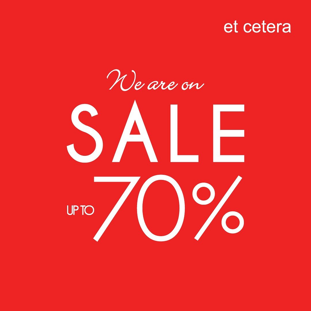 istanaplaza's tweet photo. Captivate elegance to complete your looks with effortless chic statement from Et Cetera ! Now on sale up to 70 %  ! #Promo_IP https://t.co/S0GsQNzQbT
