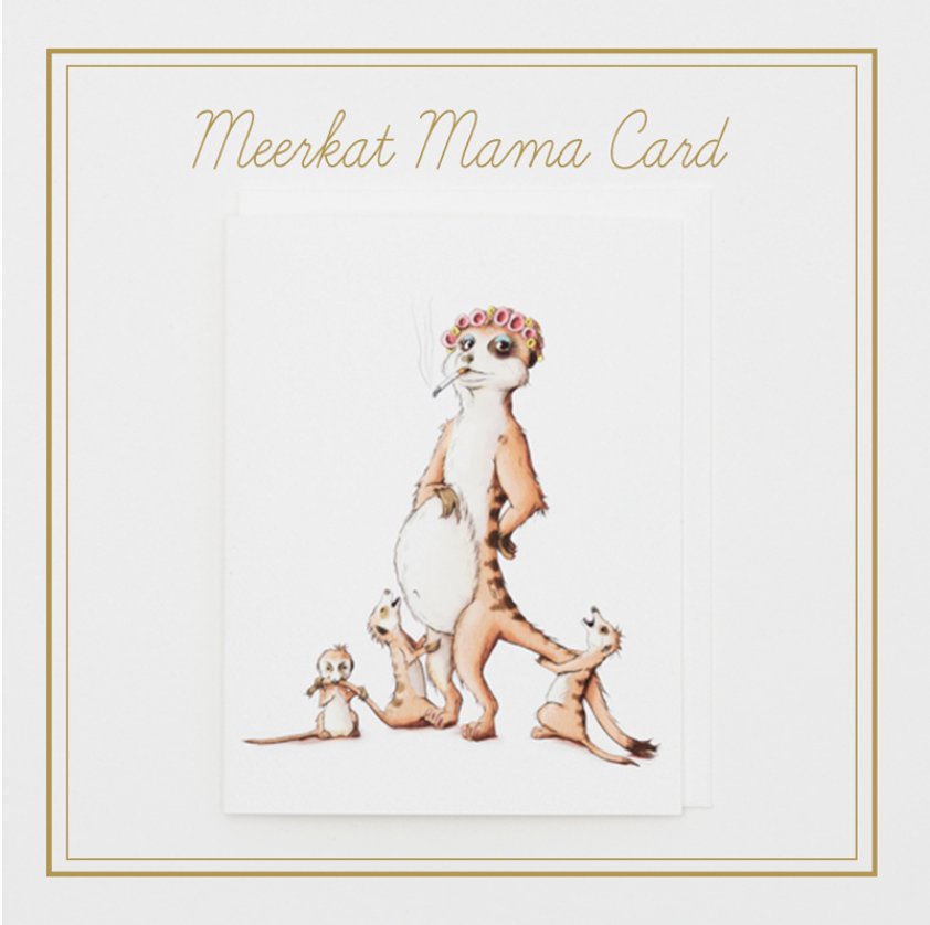 SeriousCre's tweet photo. Meet Mama Meerkat. Mommin’ ain't easy for meerkats either. :) https://t.co/2sFWHXVBMq https://t.co/gmOuSmyykl