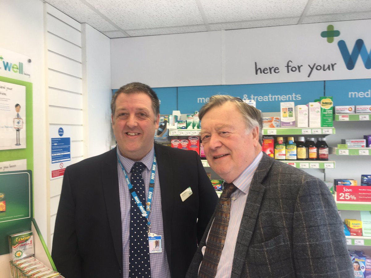 Pressing the case for a better use of community pharmacy within the NHS with Ken Clarke @nottslpc @PSNCNews <a href="/NPA1921/">National Pharmacy Association</a>