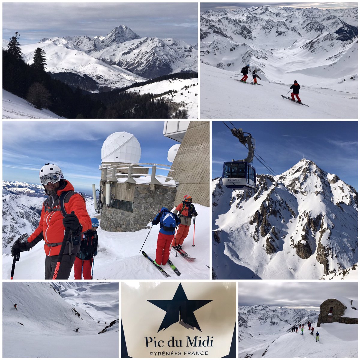 sarratsport's tweet photo. Semaine placée sous le signe des tests matériels 2018, 2 jours au Pic du Midi, 2 jours à  Baqueira et 2 jours à Saint-Lary
Il y a pire !!! https://t.co/8014fQg72T