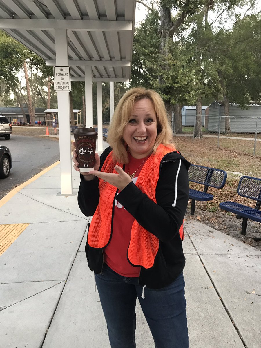 Thanks to Mrs. Lara for the surprise cup of coffee at the drop off loop❣@SLMEnterprise @esol_explorers #HappyFriday #itsthelittlethings