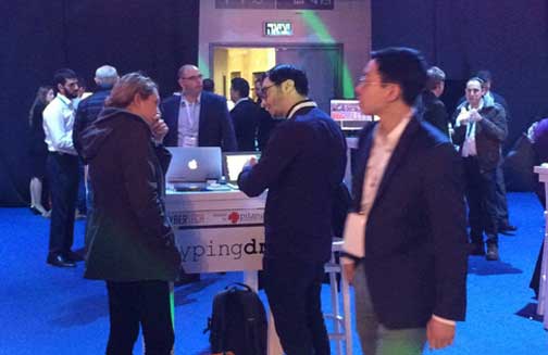 TypingDNA's tweet photo. Thank you @ID_Cybertech for having us at the #CyberTechTLV17. #TypingBiometrics #BehavioralBiometrics #CyberSecurity #TelAviv https://t.co/jroPFRIRWQ