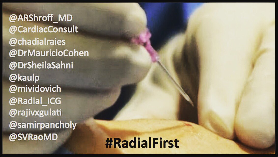 DrSheilaSahni's tweet photo. #RadialFirst is going to #GoRed for awareness, prevention and best practice for women w/ #heartdisease #GoRedialFirst 💃🏻💉🖐🏾Stayed tuned 🕘EST https://t.co/kmjbNsjNP6